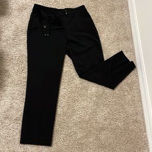 *3 for $18* Investments petite business casual straight-leg pant